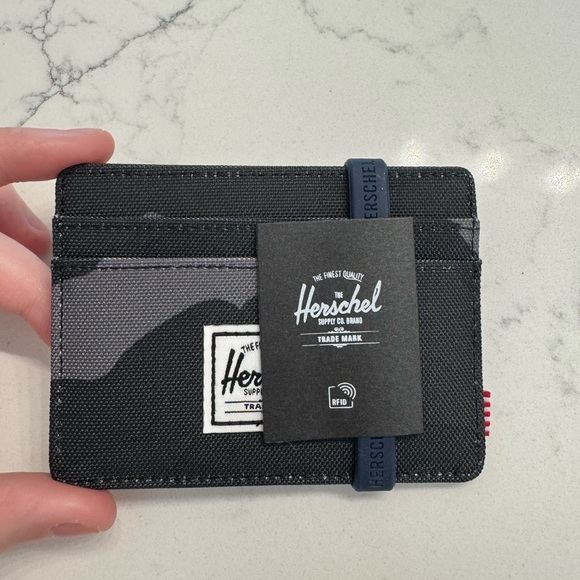 Herschel Supply Company Other - NWT Herschel Charlie Wallet in Night Camo